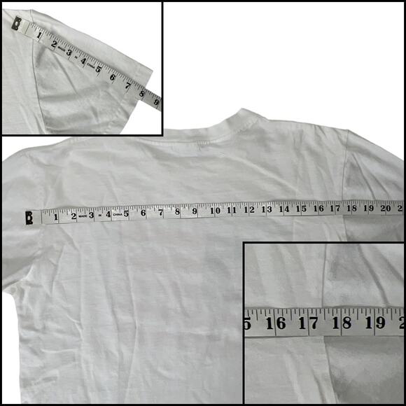 Patriotic Quotes Flag T-Shirt Top  Stars and Stripes Red White and Blue No Tag - Picture 10 of 12